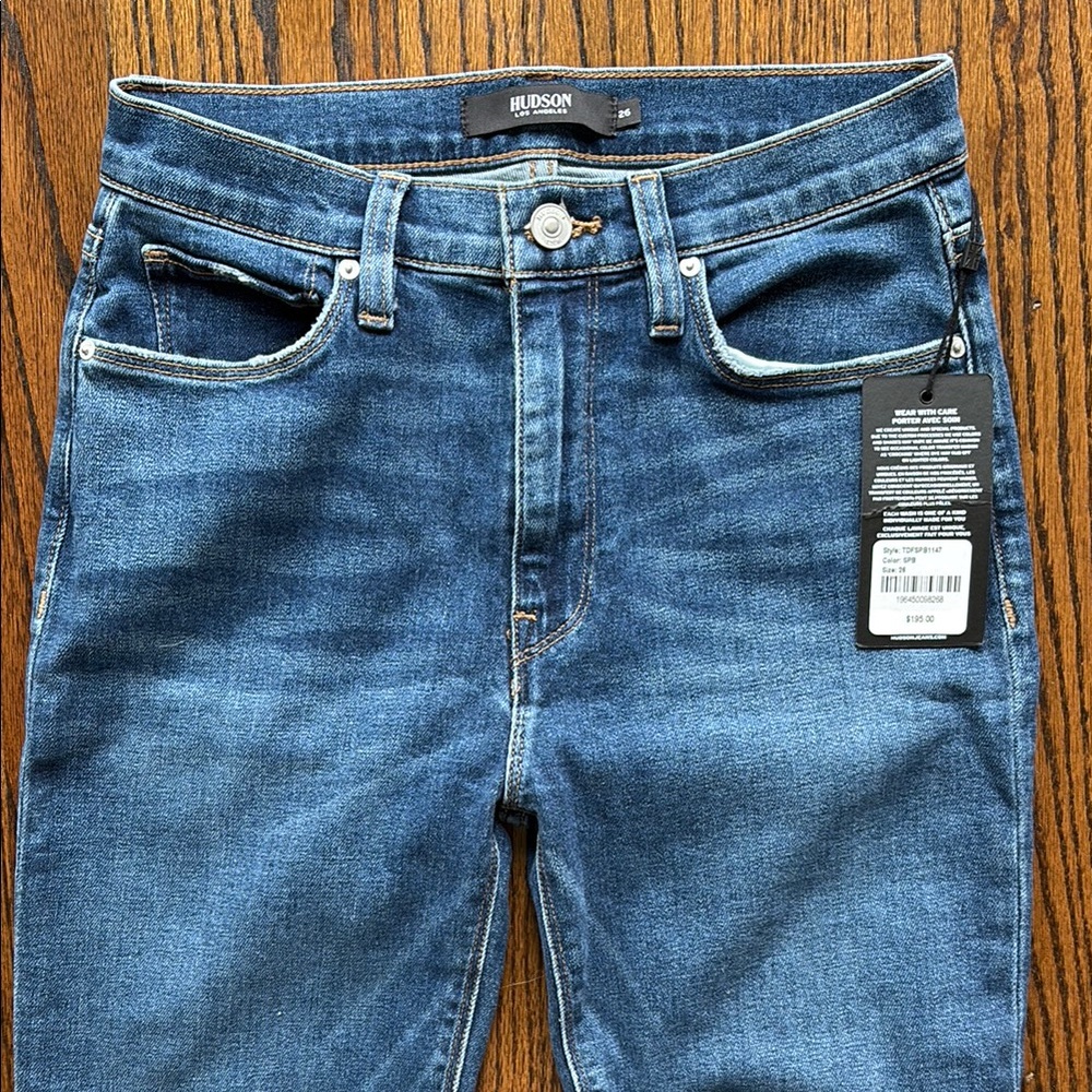 Hudson Jeans Blue Boot Cut Jeans